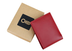 Outters Men's Genuine Leather Wallet Extra Capacity Attached Pockets